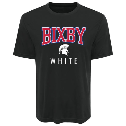 BIXBY WHITE FOOTBALL ADULT PERFORMANCE TEE - The Club