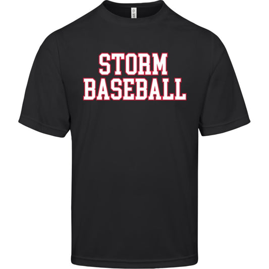 008 - STORM BASEBALL ADULT PERFORMANCE TEE