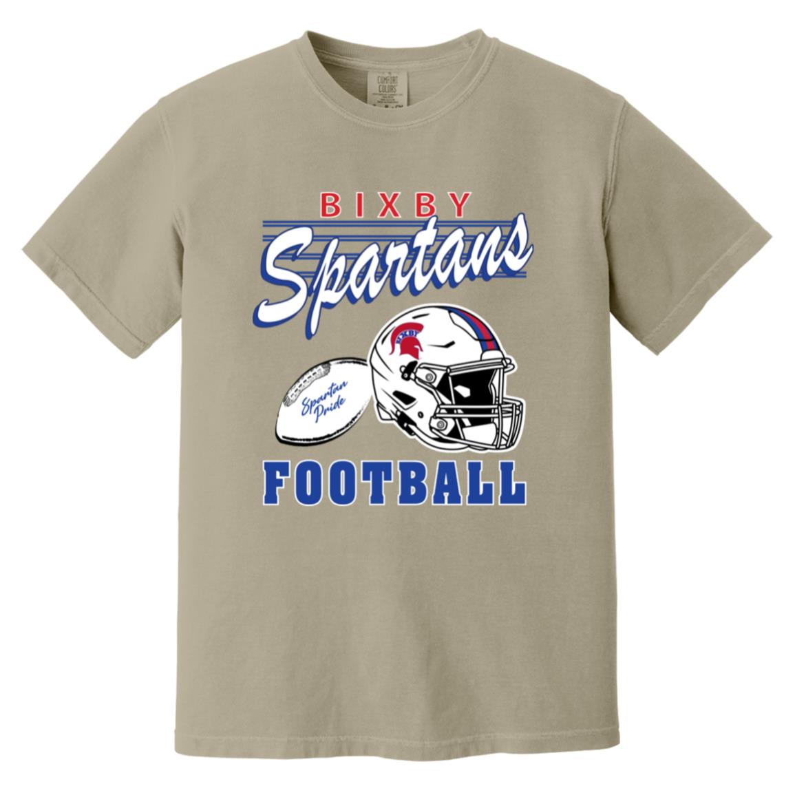 BIXBY SPARTANS ADULT GARMENT WASHED TEE - The Club