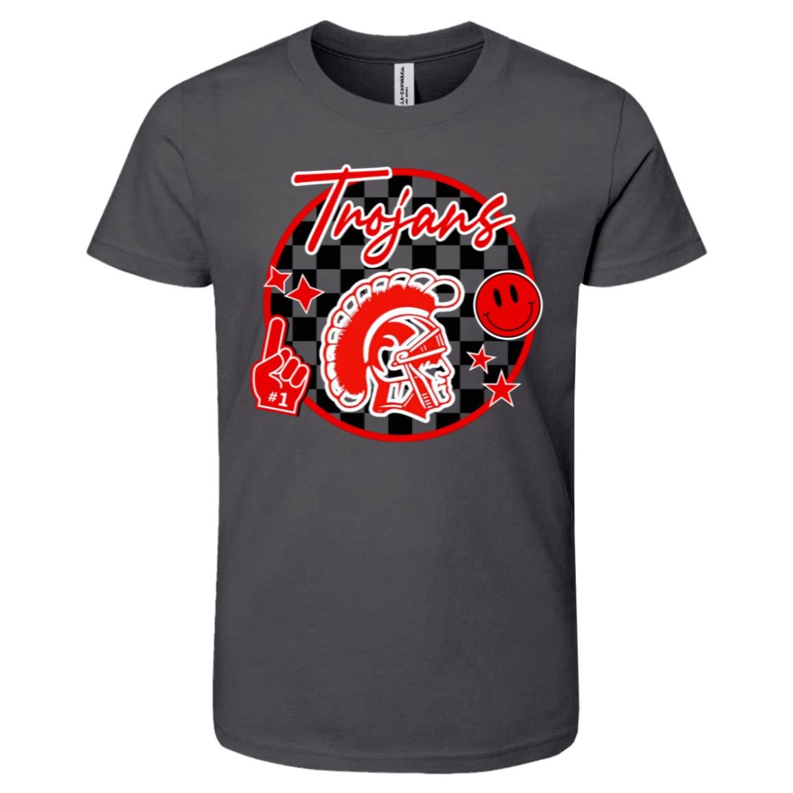 KIEFER TROJANS YOUTH COTTON TEE - The Club