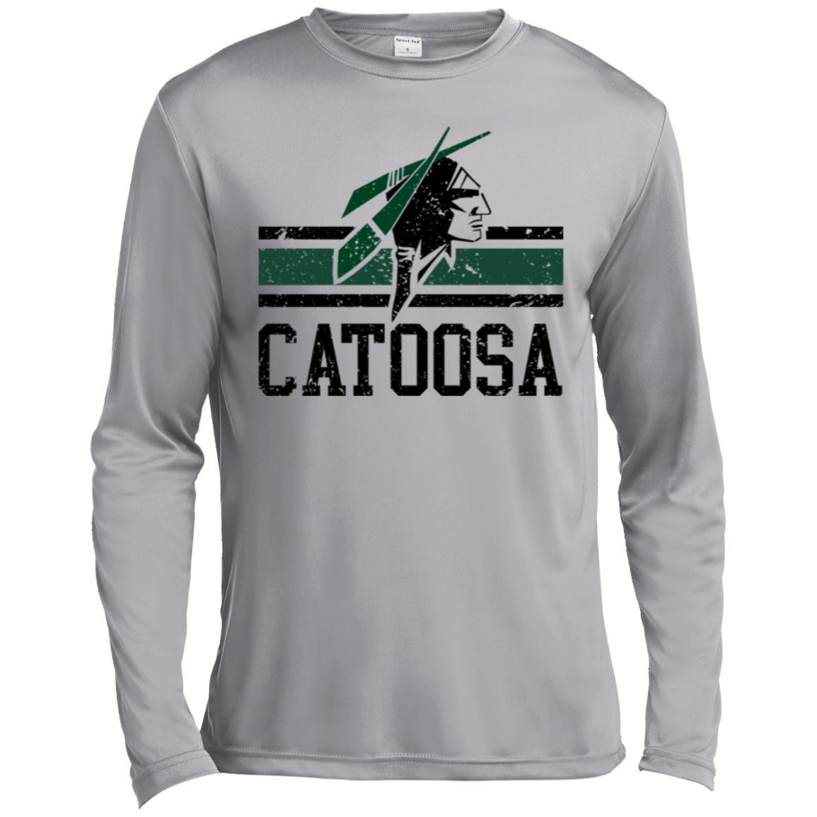 CATOOSA INDIANS MEN'S LONG SLEEVE PERFORMANCE TEE - The Club