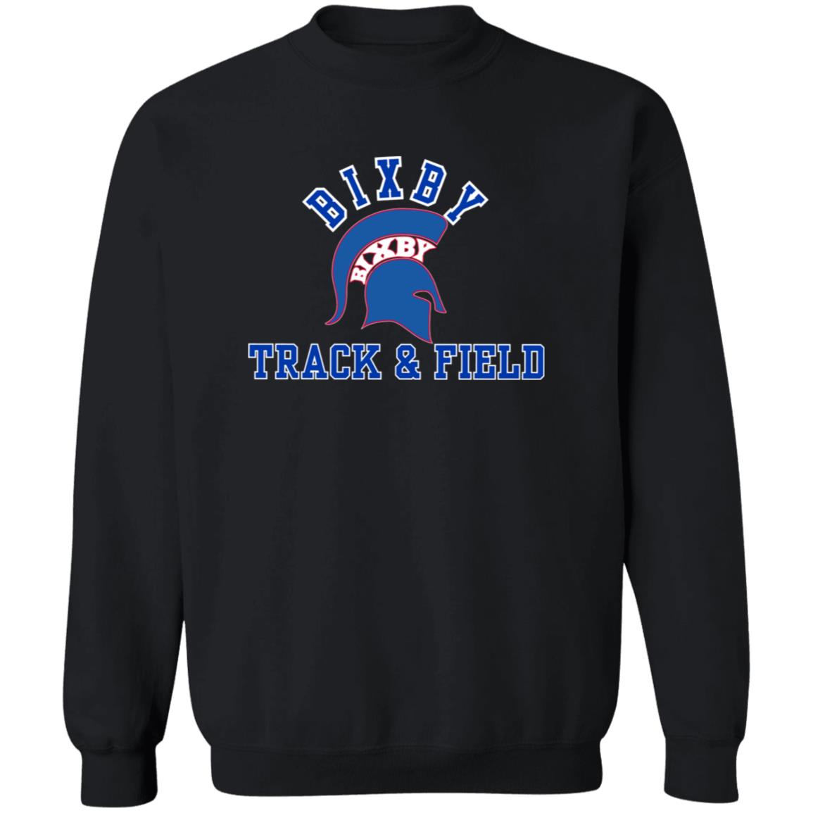 RED AND BLUE TRUE T&F CREWNECK PULLOVER SWEATSHIRT