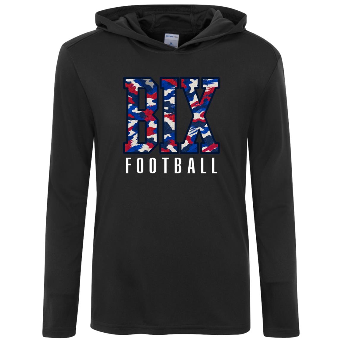 BIXBY SPARTAN FOOTBALL - Youth Performance Hooded Pullover