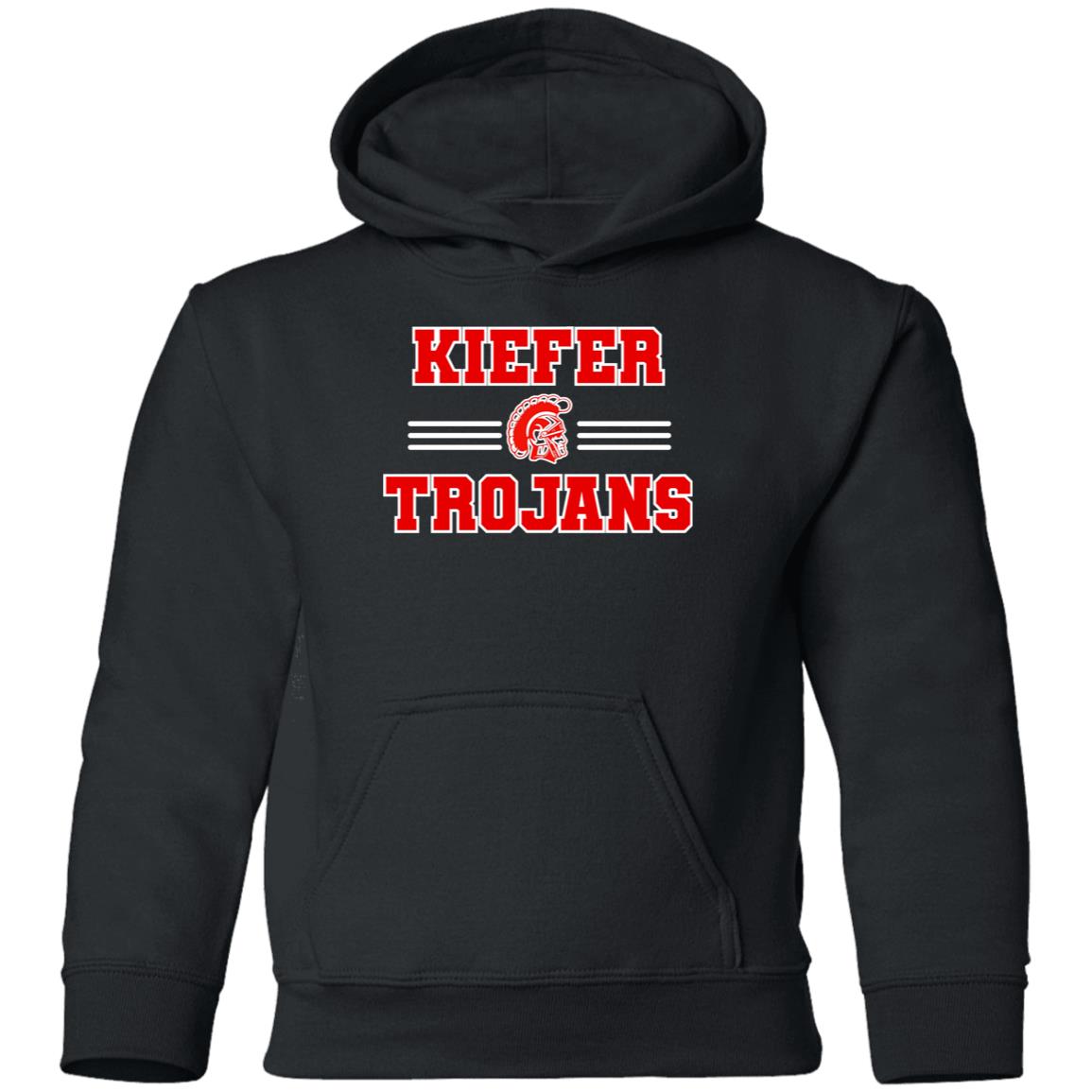 KIEFER TROJANS YOUTH HOODED PULLOVER - The Club
