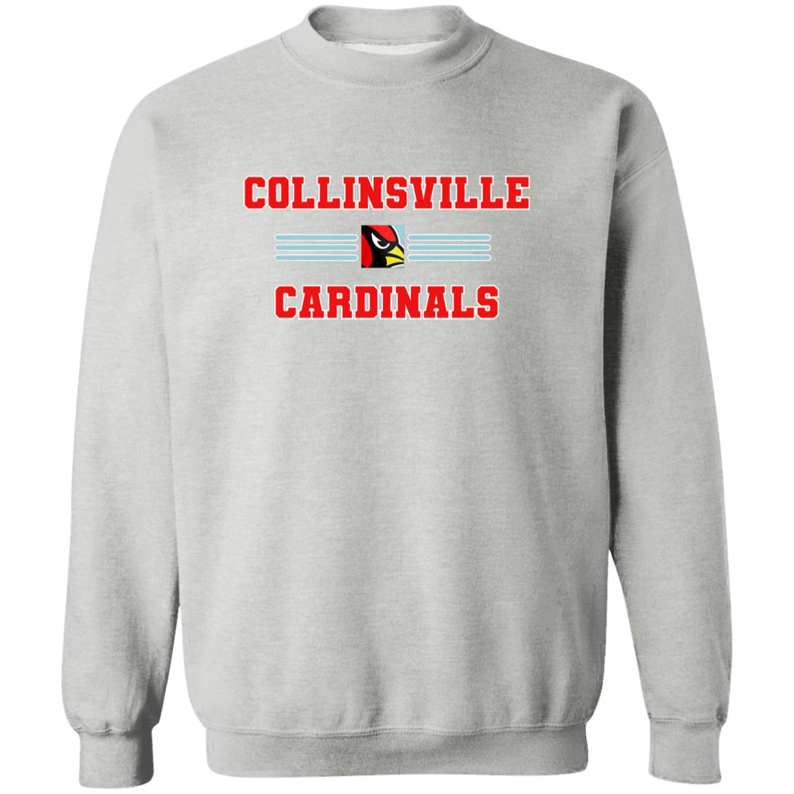 COLLINSVILLE CARDINALS ADULT CREWNECK SWEATSHIRT - The Club