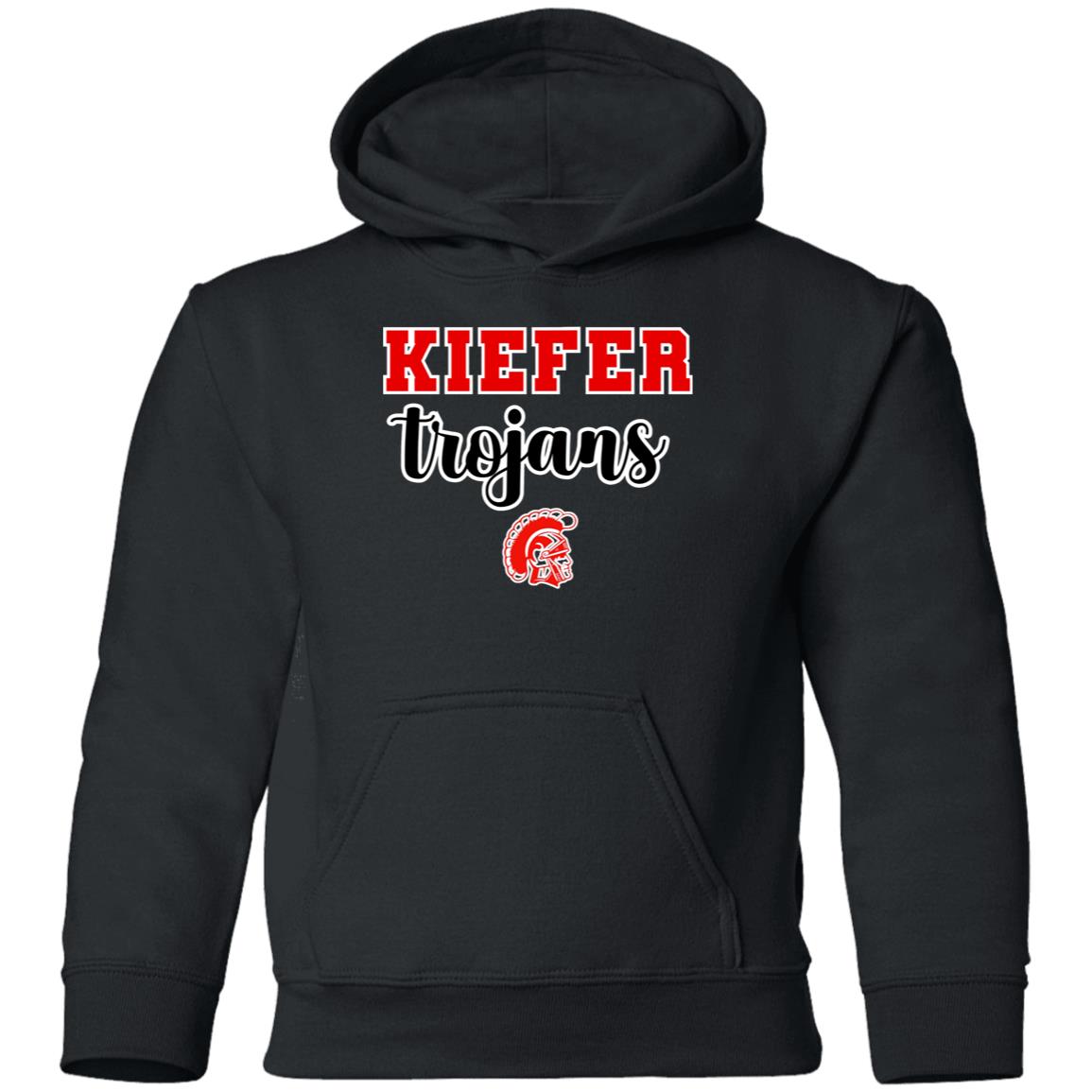 KIEFER TROJANS YOUTH HOODED PULLOVER - The Club