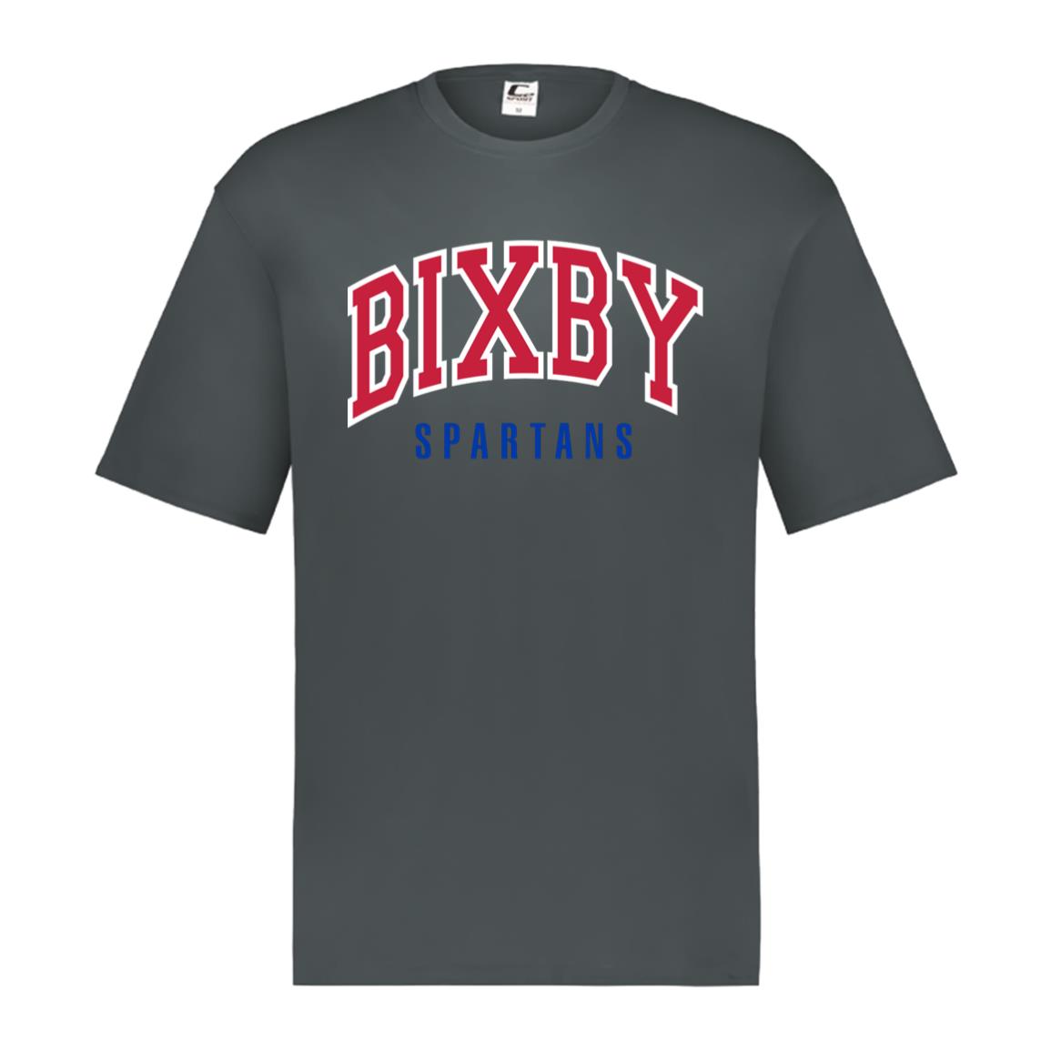 BIXBY SPARTAN FOOTBALL - Men's Performance Short Sleeve Tee