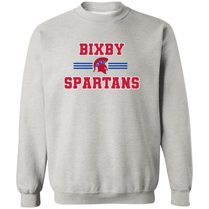 BIXBY SPARTANS ADULT CLASSIC CREWNECK SWEATSHIRT - The Club