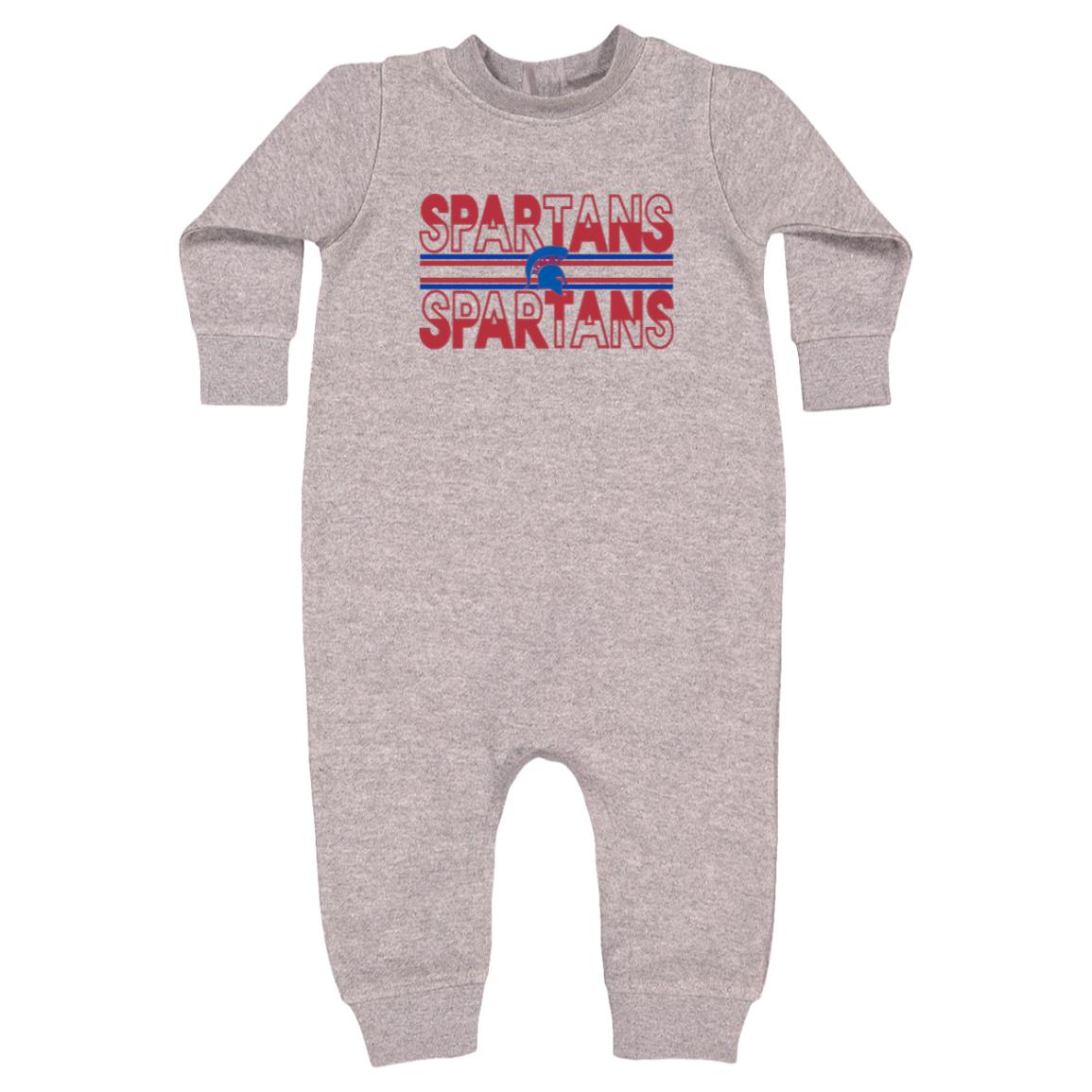 BIXBY SPARTANS LONG SLEEVE ONESIE - The Club