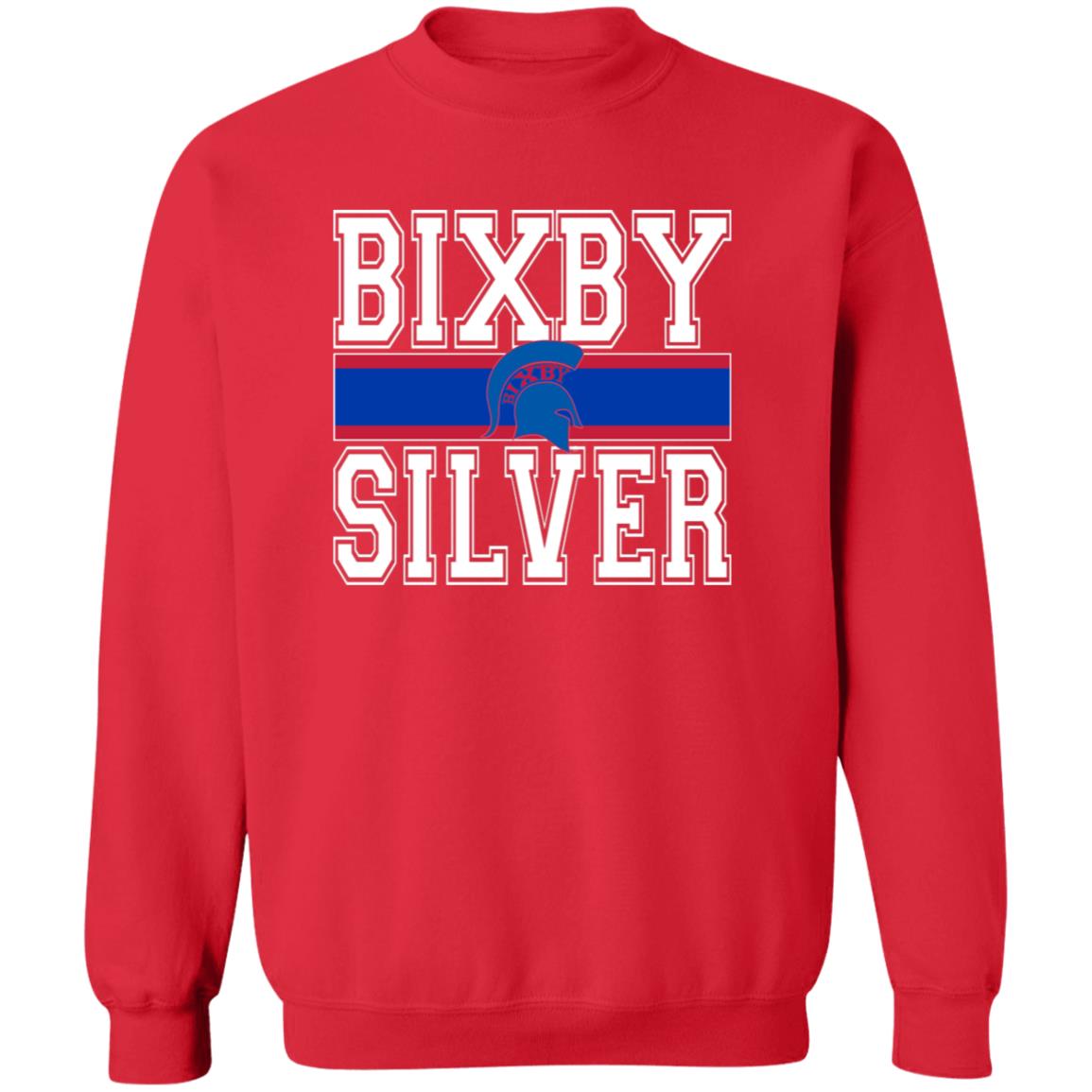 CLASSIC WAY BIXBY SILVER ADULT CREWNECK PULLOVER SWEATSHIRT