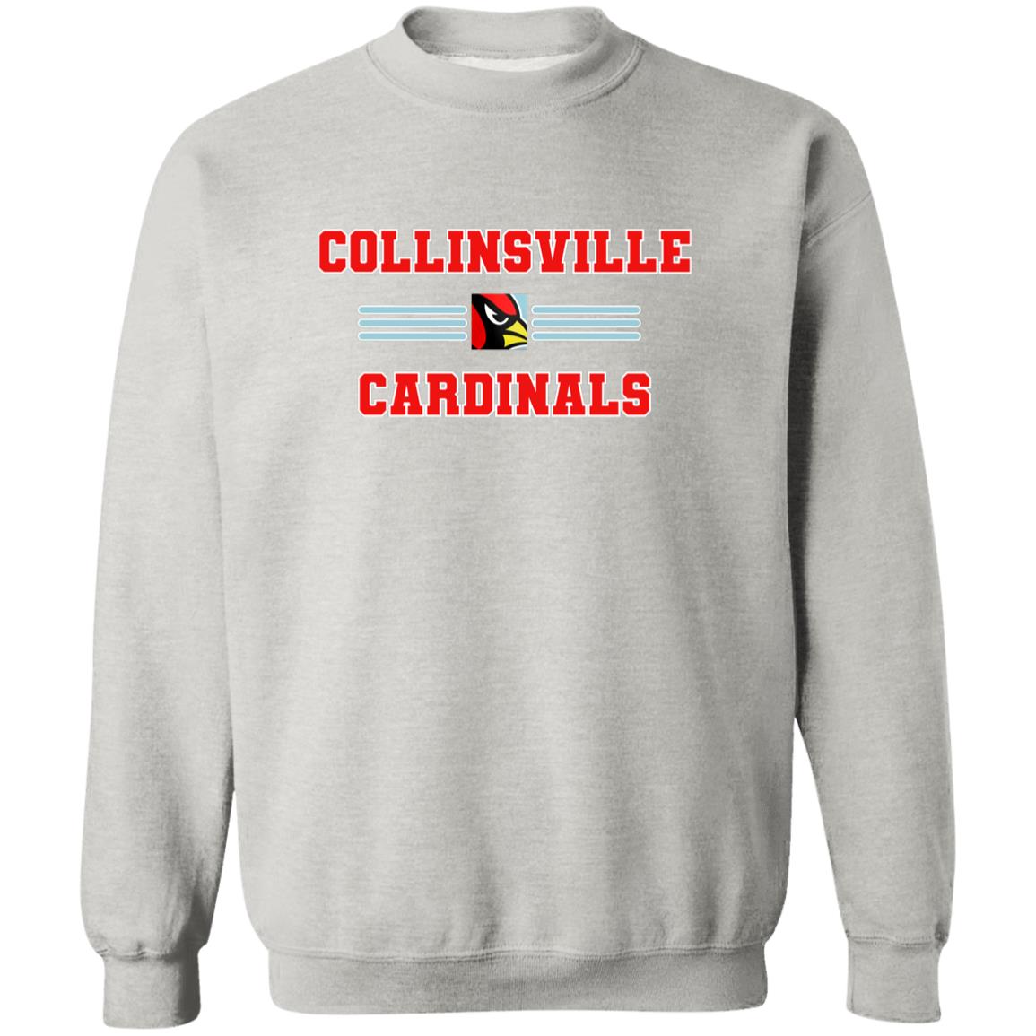 COLLINSVILLE CARDINALS ADULT CREWNECK SWEATSHIRT - The Club