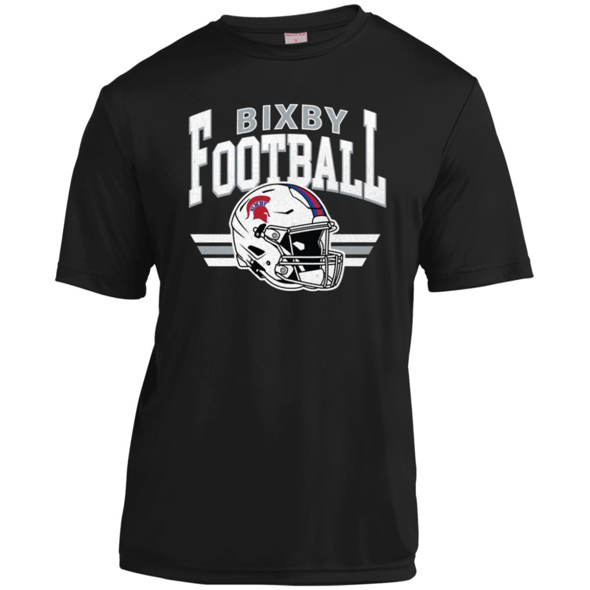 BIXBY SPARTANS FOOTBALL YOUTH PERFORMANCE TEE - The Club