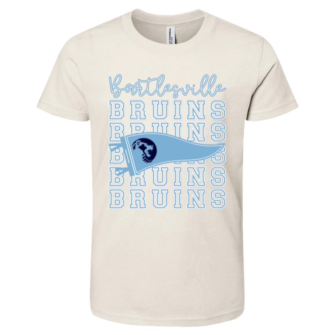 BARTLESVILLE BRUINS YOUTH COTTON TEE - The Club