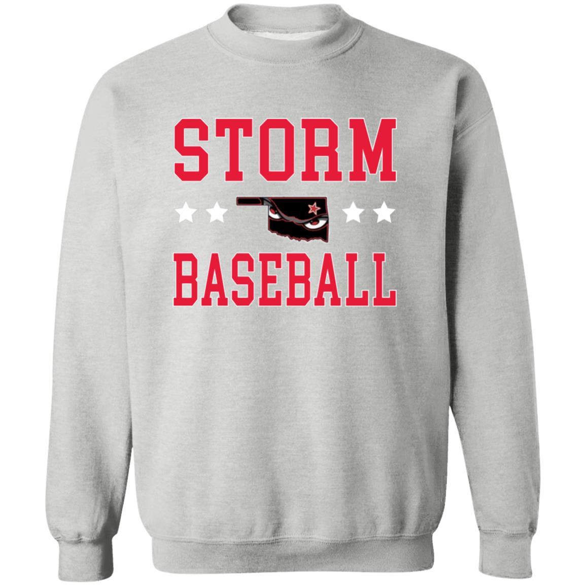 010 - STORM BASEBALL ADULT CREWNECK SWEATSHIRT