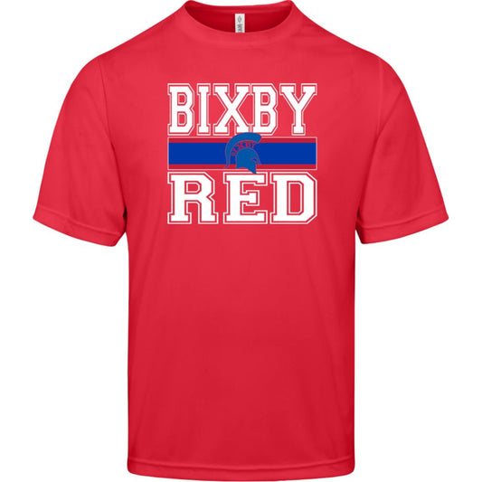 CLASSIC WAY BIXBY RED ADULT PERFORMANCE TEE