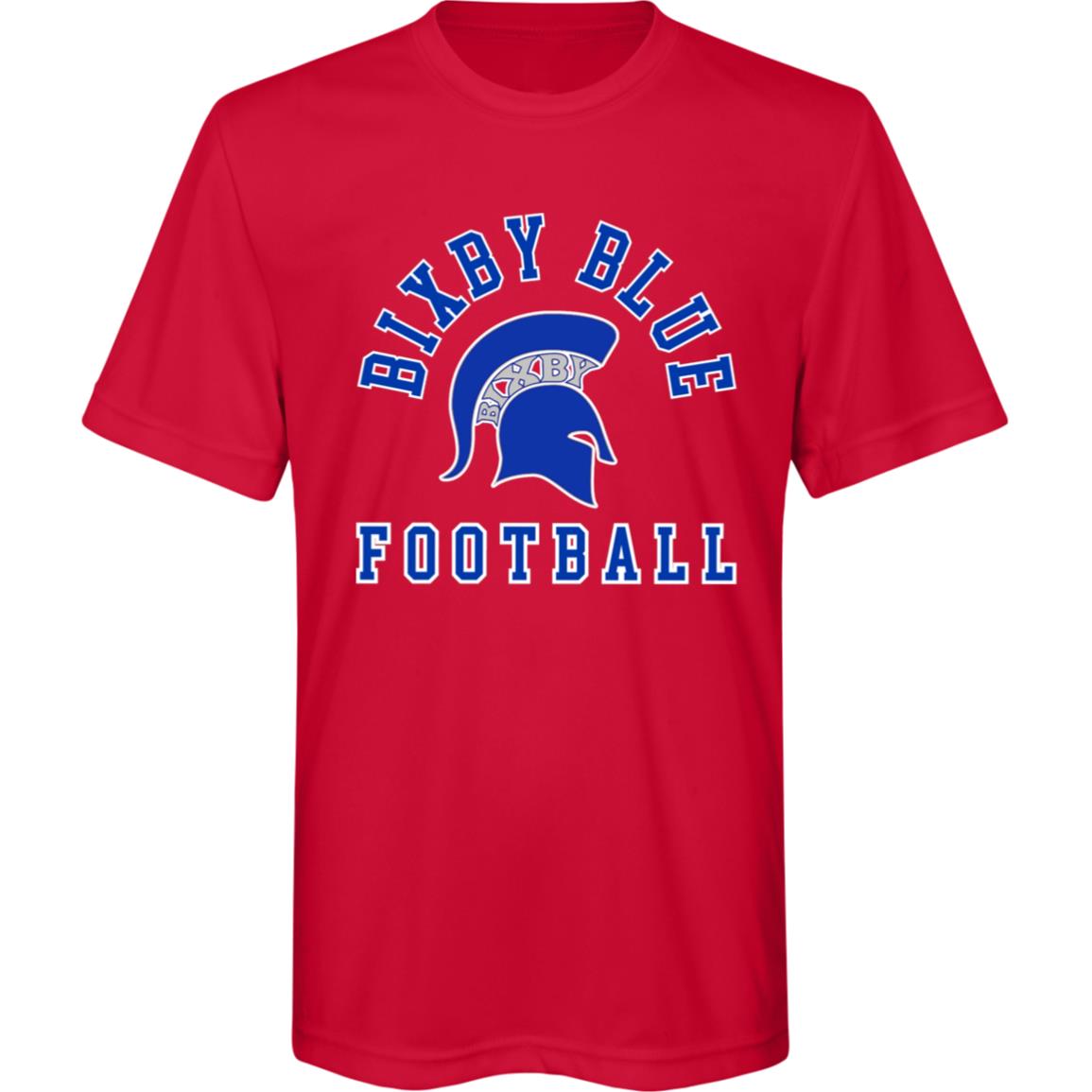 TRUE BLUE BIXBY YOUTH PERFORMANCE TEE