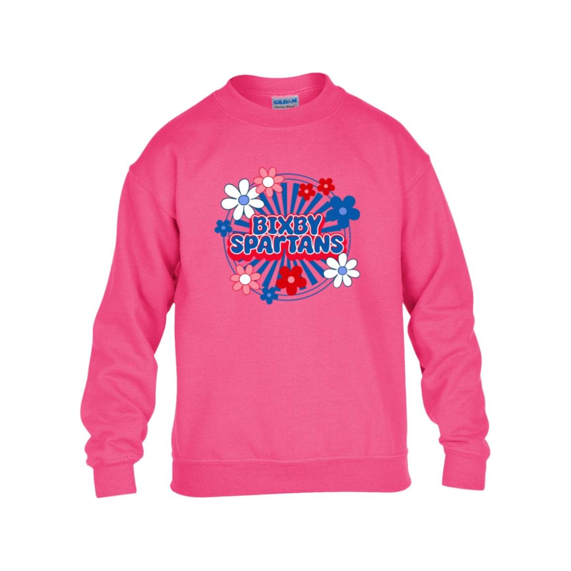 BIXBY SPARTANS YOUTH COTTON SWEATSHIRT - The Club
