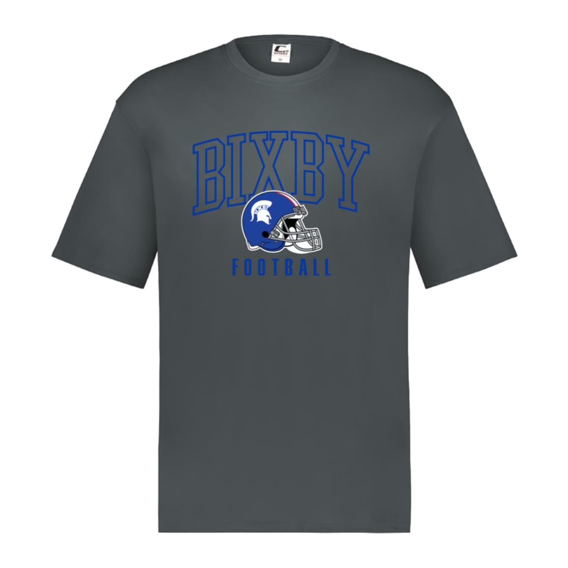 BIXBY SPARTAN FOOTBALL - Youth Performance Short Sleeve Tee