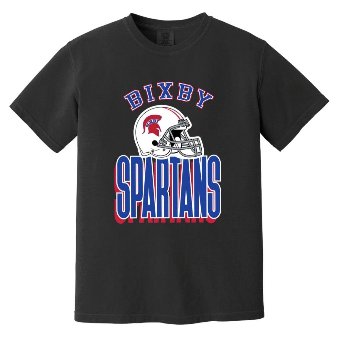 BIXBY SPARTANS ADULT GARMENT WASHED TEE - The Club