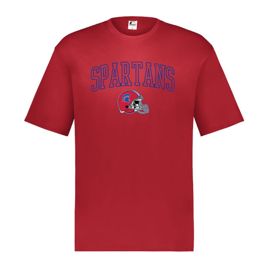 BIXBY SPARTAN FOOTBALL - Youth Performance Short Sleeve Tee