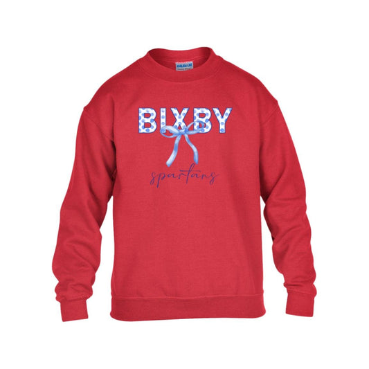 BIXBY SPARTANS YOUTH COTTON SWEATSHIRT - The Club