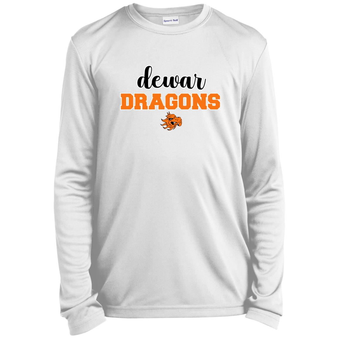 DEWAR DRAGONS YOUTH LONG SLEEVE PERFORMANCE TEE - The Club