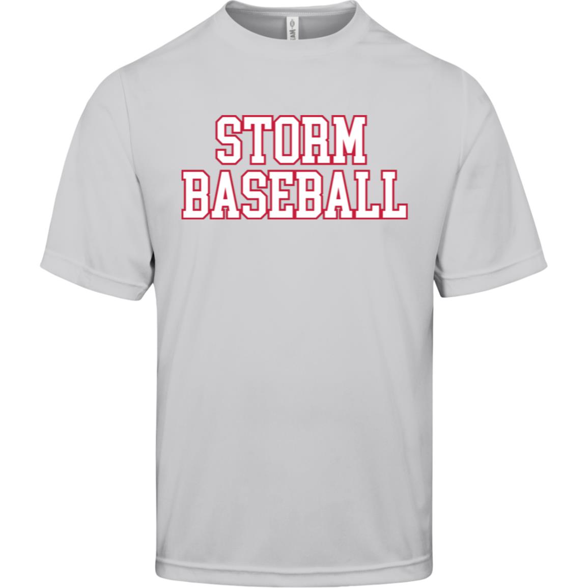 008 - STORM BASEBALL ADULT PERFORMANCE TEE