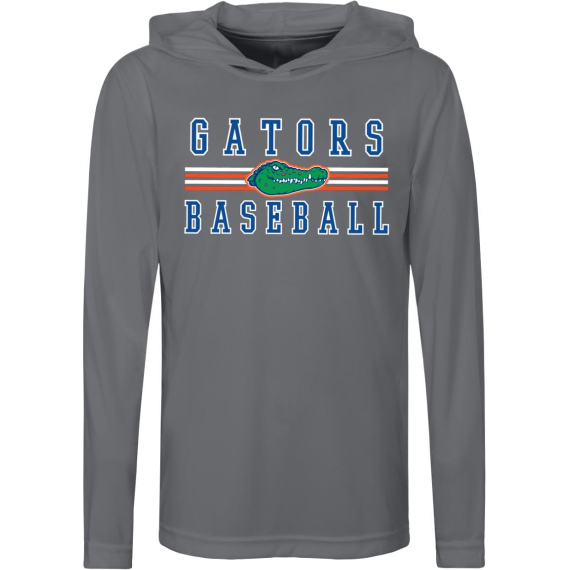 GATB009 - GATORS BASEBALL YOUTH PERFORMANCE HOODED TEE - The Club