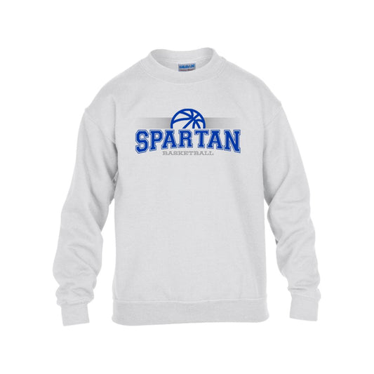 Legends Spartan Basketball Gildan Kids Heavy Blend Fleece Crew