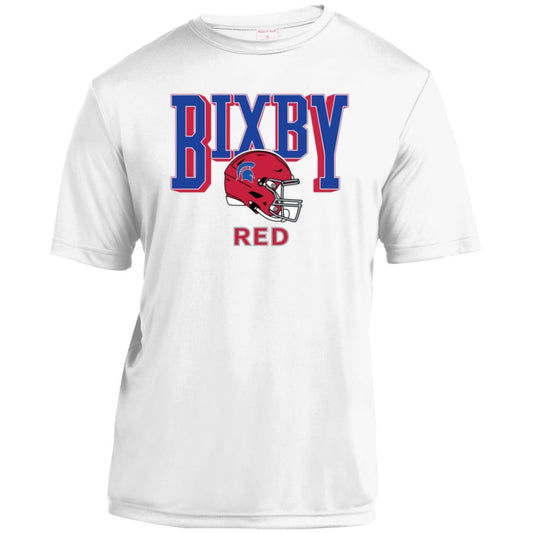 BIXBY RED FOOTBALL YOUTH PERFORMANCE TEE - The Club