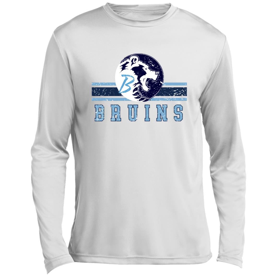 BARTLESVILLE BRUINS ADULT LONG SLEEVE PERFORMANCE TEE - The Club