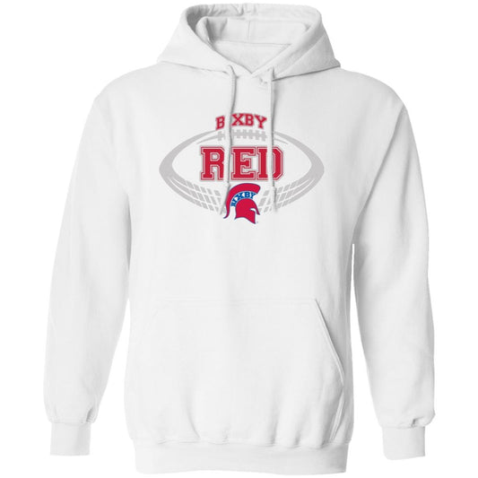 SPARTAN GAME PLAY BIXBY RED ADULT PULLOVER HOODIE - The Club