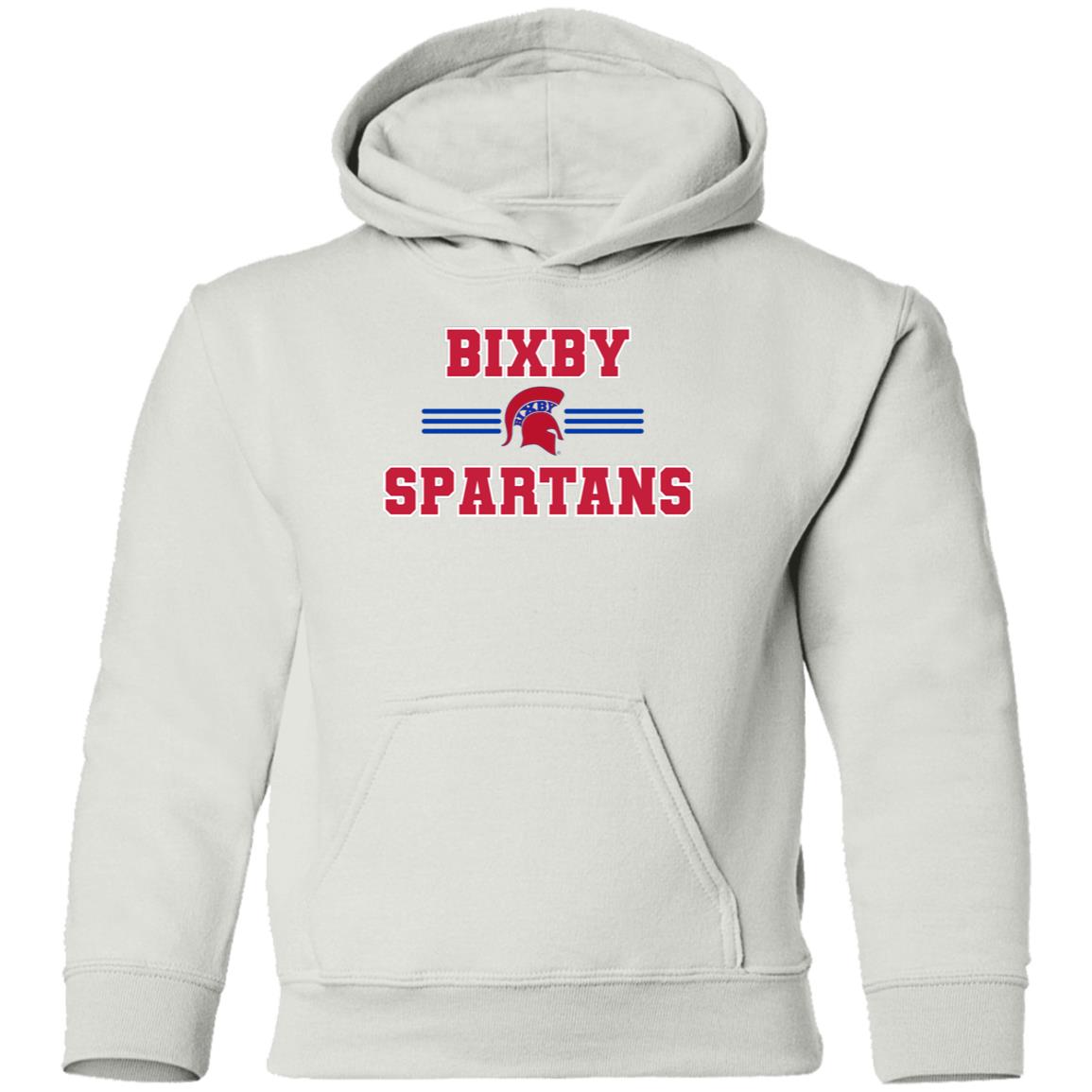 BIXBY SPARTANS YOUTH HOODED PULLOVER - The Club