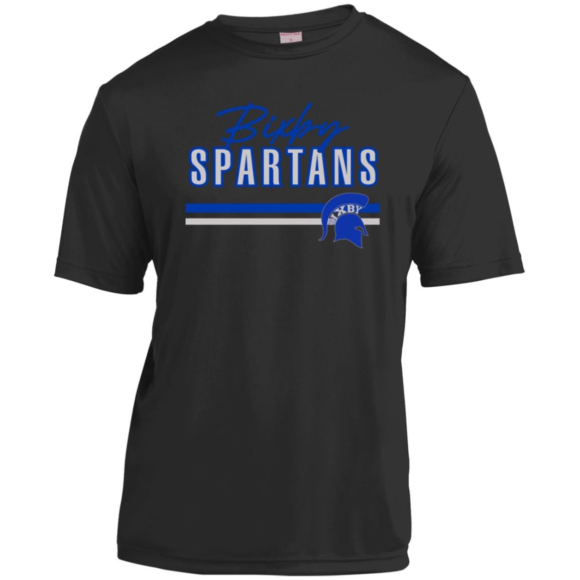 BIXBY SPARTANS YOUTH PERFORMANCE TEE - The Club