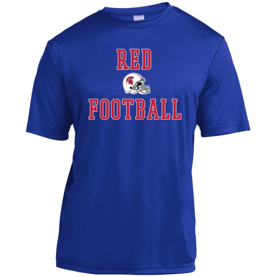 BIXBY RED FOOTBALL YOUTH PERFORMANCE TEE - The Club