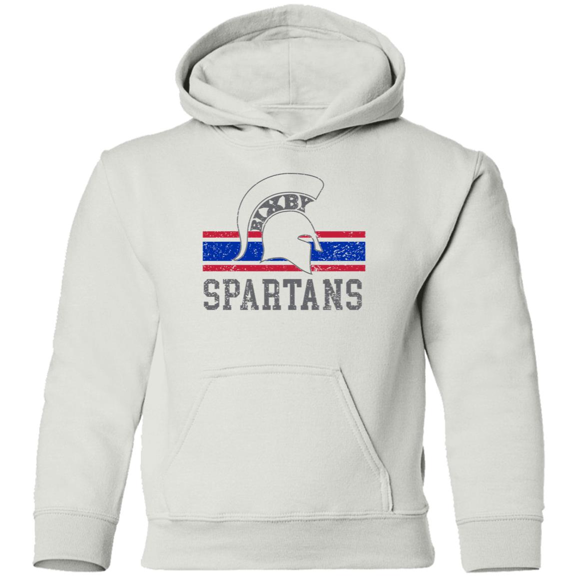 BIXBY SPARTANS YOUTH HOODED PULLOVER - The Club