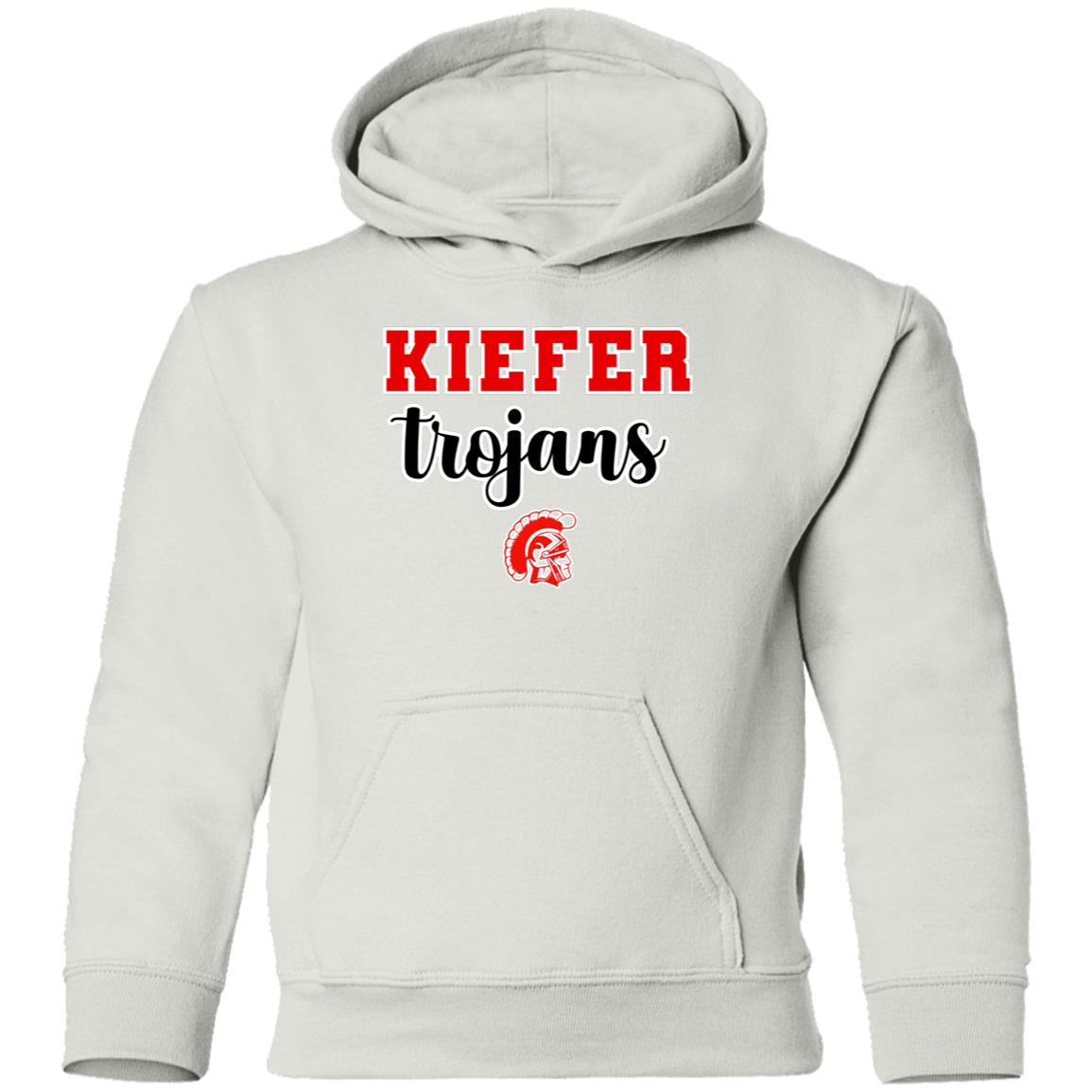 KIEFER TROJANS YOUTH HOODED PULLOVER - The Club