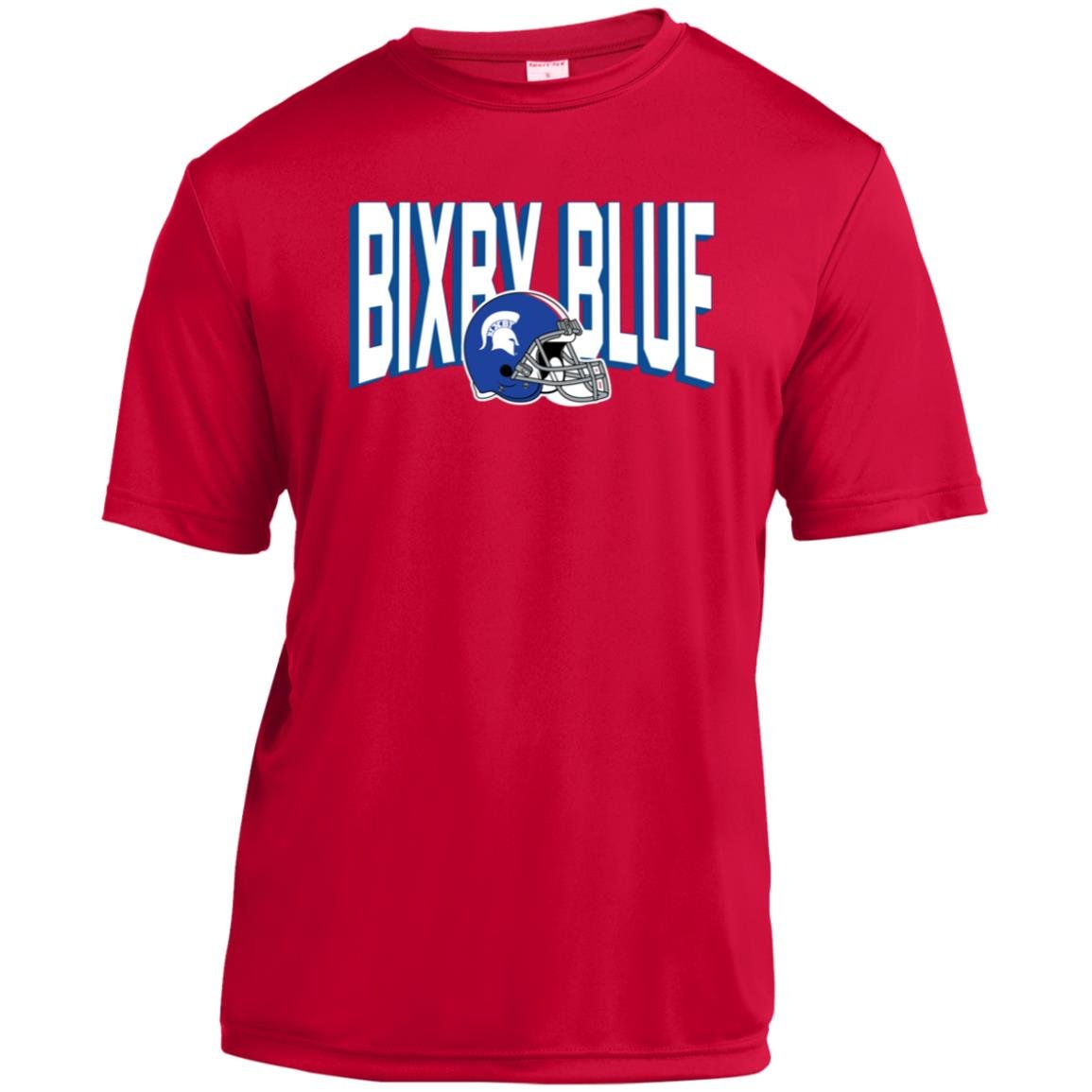 BIXBY BLUE FOOTBALL YOUTH PERFORMANCE TEE - The Club
