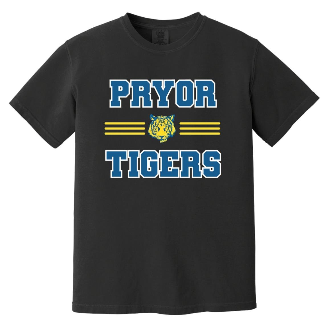 PRYOR TIGERS ADULT GARMENT WASHED TEE - The Club