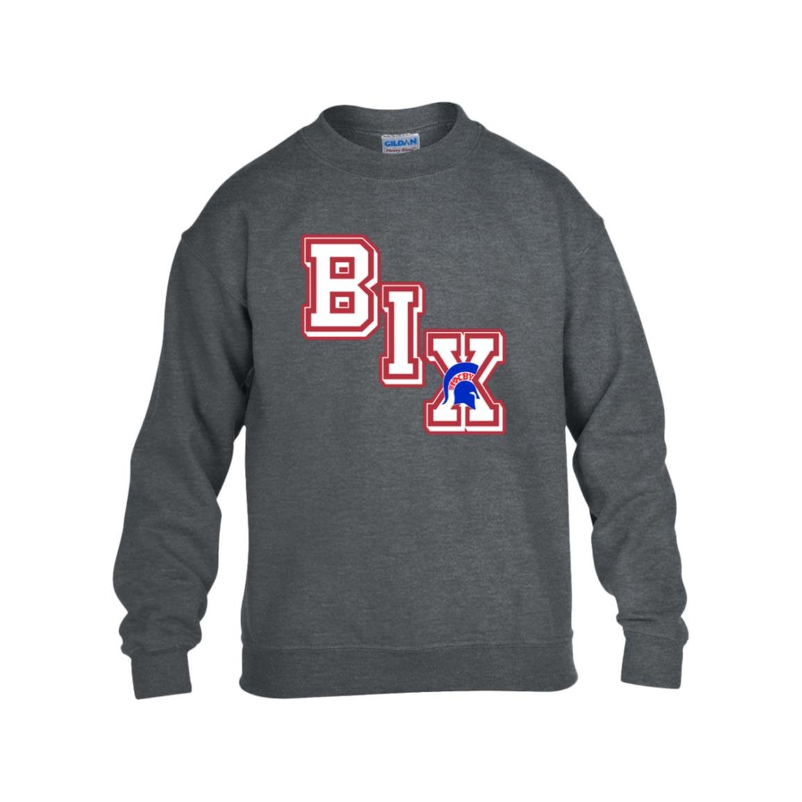 BIXBY SPARTANS YOUTH BOYS CREW SWEATSHIRT - The Club