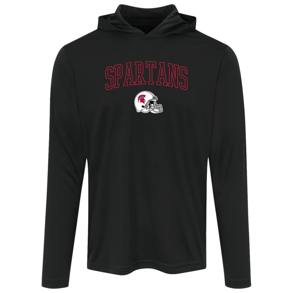 BIXBY SPARTAN FOOTBALL - Men's Performance Hooded Tee