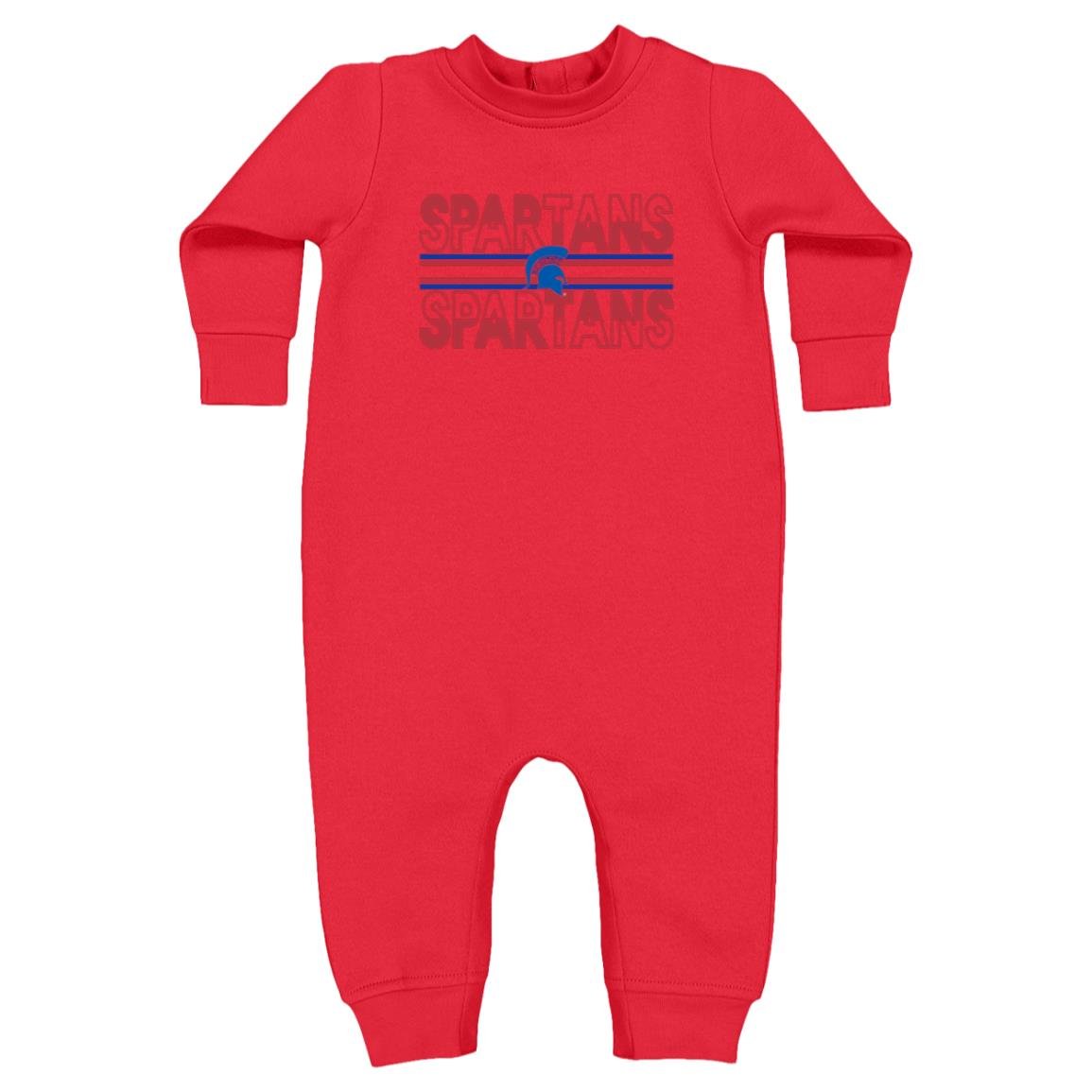 BIXBY SPARTANS LONG SLEEVE ONESIE - The Club