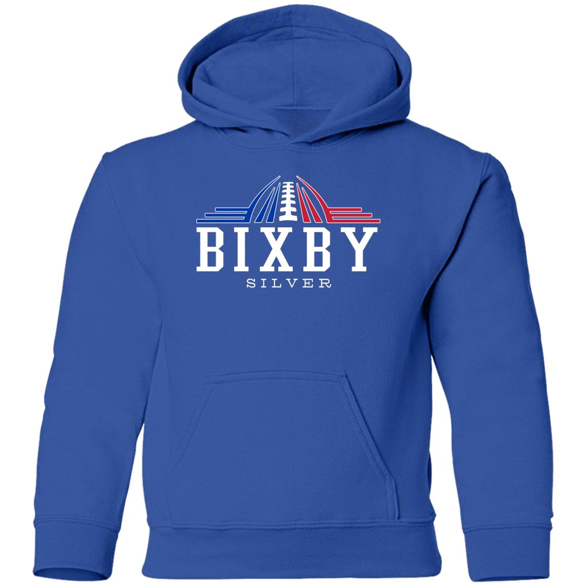 LEGENDS BIXBY SILVER YOUTH PULLOVER HOODIE