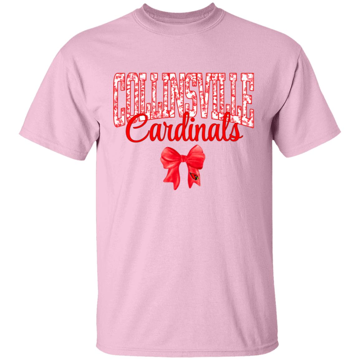 COLLSVILLE CARDINALS YOUTH CLASSIC COTTON TEE - The Club