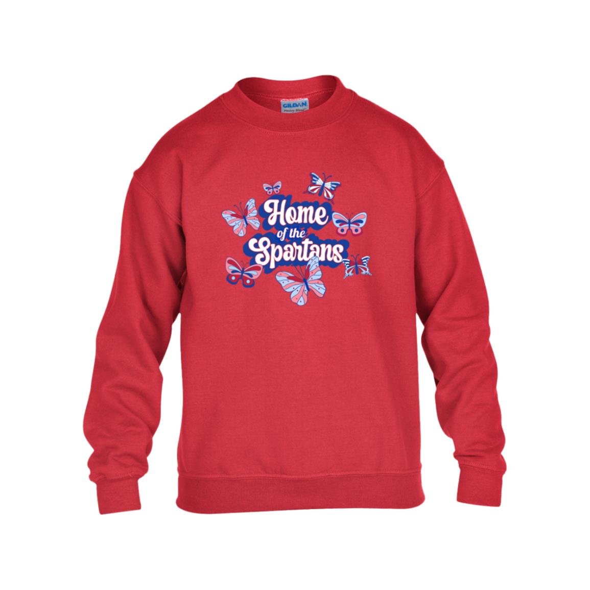 BIXBY SPARTANS YOUTH COTTON SWEATSHIRT - The Club