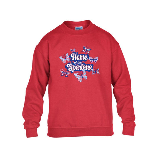 BIXBY SPARTANS YOUTH COTTON SWEATSHIRT - The Club