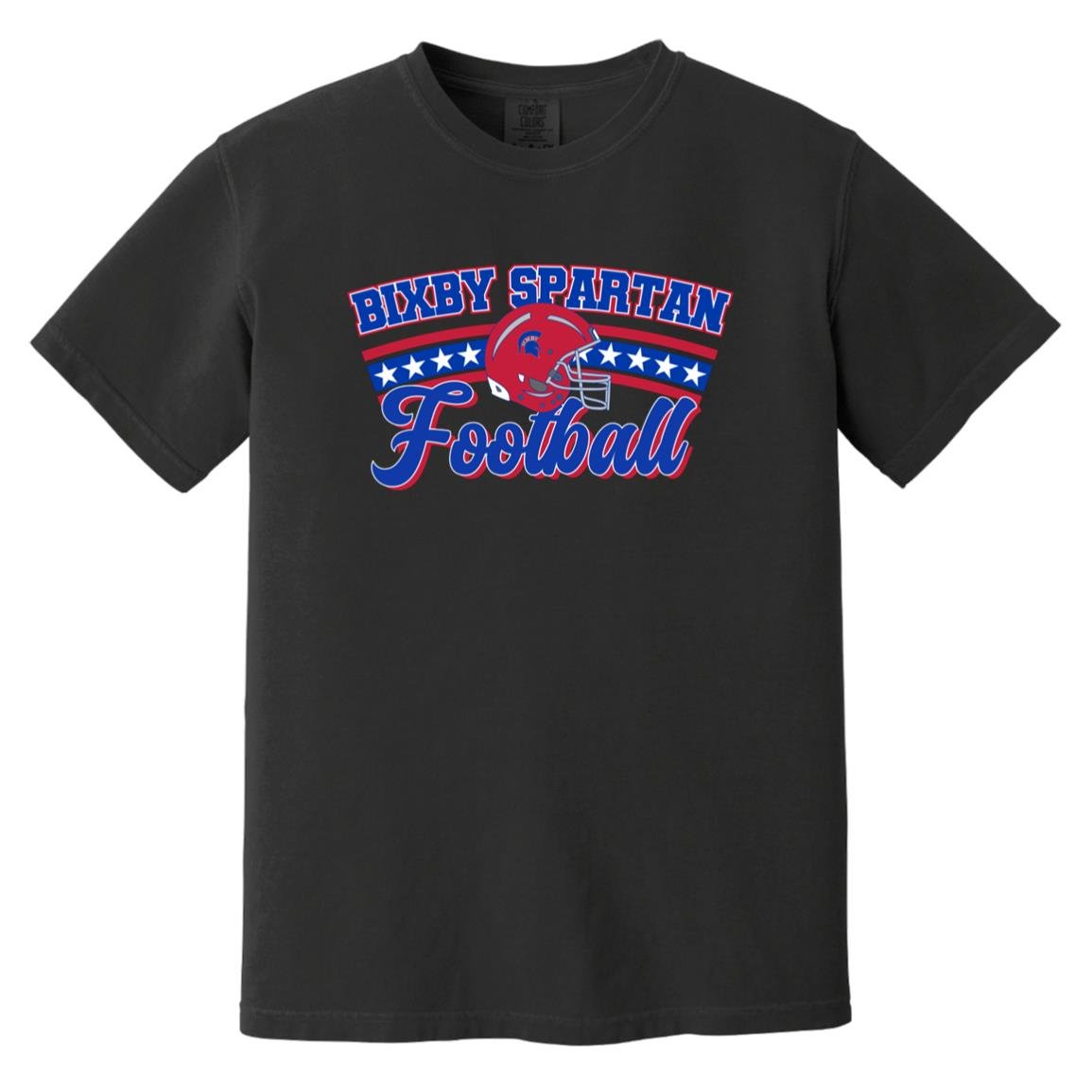 BIXBY SPARTANS ADULT GARMENT WASHED TEE - The Club