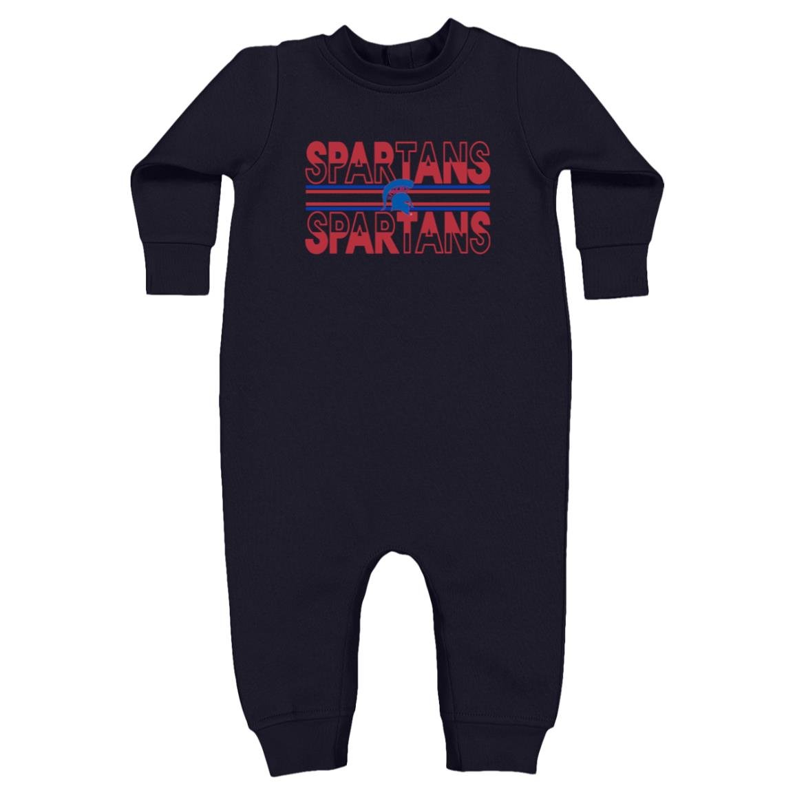 BIXBY SPARTANS LONG SLEEVE ONESIE - The Club