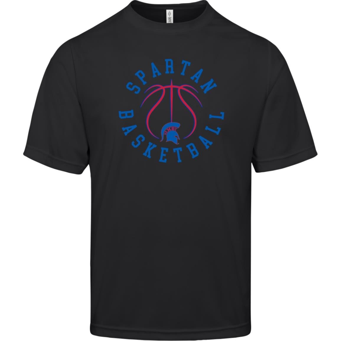 Spartan Basketball Ballin Out Adult Performance Tee - The Club
