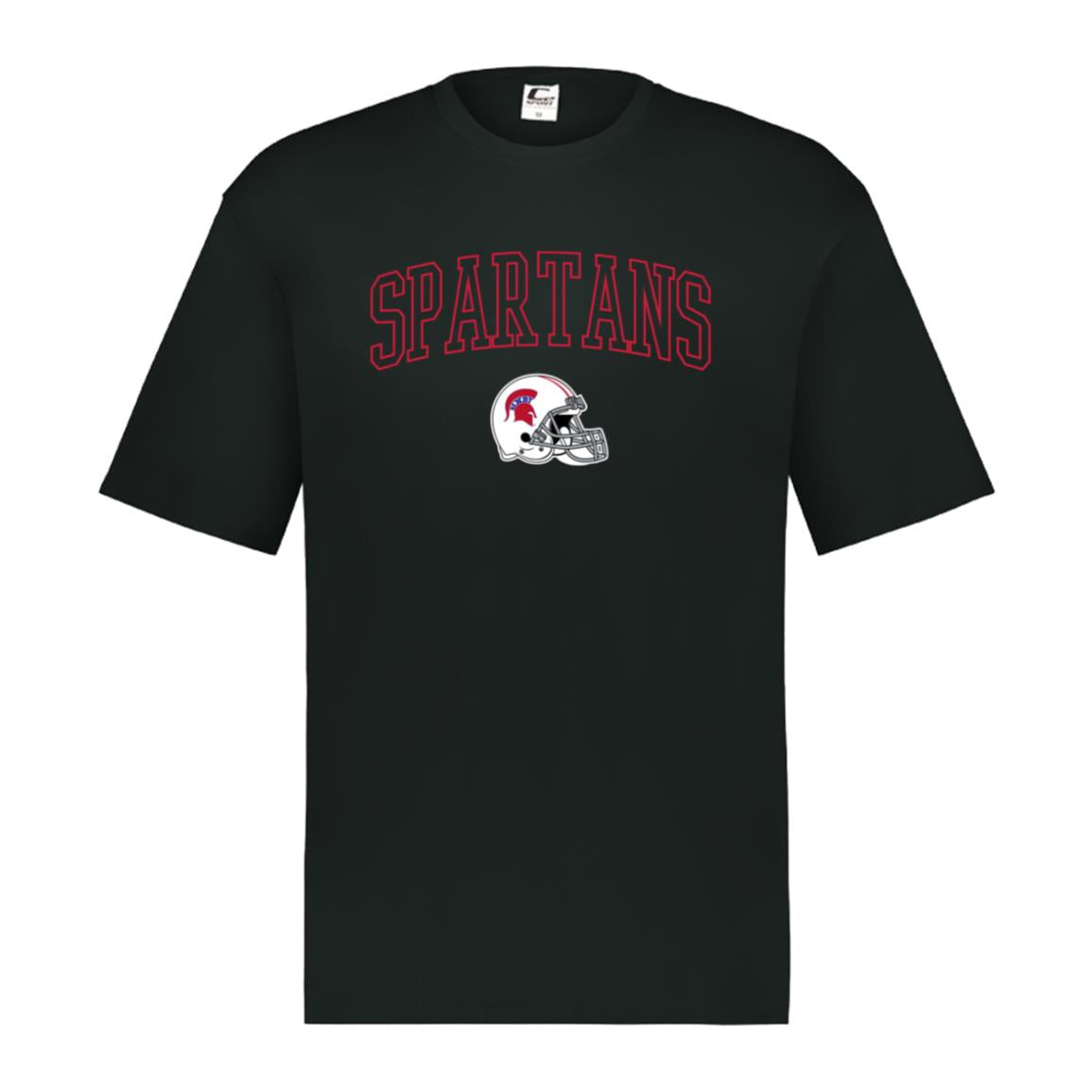 BIXBY SPARTAN FOOTBALL - Youth Performance Short Sleeve Tee